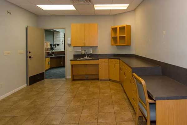 Office Pantry Cabinet Installation