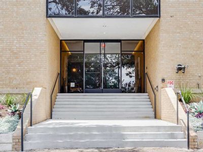 Commercial Building Glass Door Installation