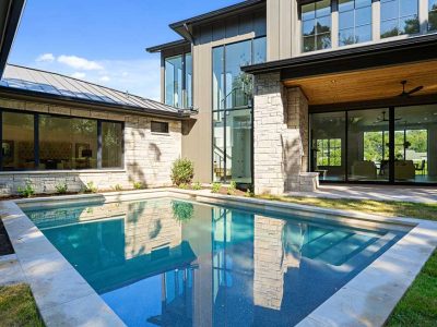 Contemporary Home Design With Swimming Pool