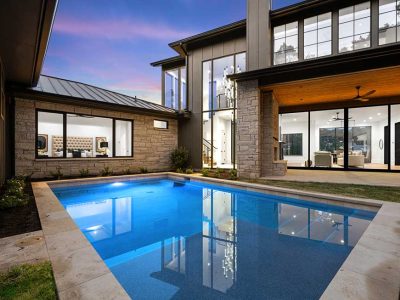 Contemporary Home Design With Swimming Pool