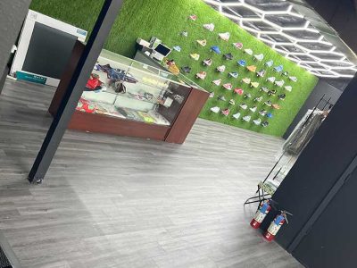 Shoe Wall Display Build